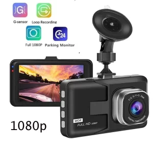 1080P Car Dvr Dash Cam Dashcam Full HD Video Recorder Vehicle Dash Camera 170° Wide Angle G-Sensor Night Vision Loop Recording