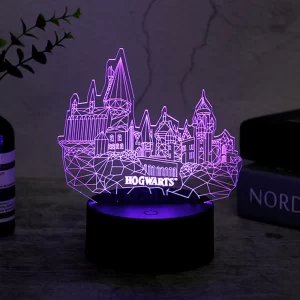 3D LED Desk Lamp Colored Transparent Acrylic Night Lamp Indoor Anime Character Small Night Lamp Decoration Holiday Gift