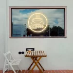 Coffee Neon Signs for Wall Decor LED Neon Light Signs with Dimmer Switch USB Coffee Bar Kitchen Home Cafe Office Club Restaurant