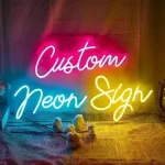 Custom Neon Sign Personalised LED Neon Lighting Custom Led Light Name Decor Wedding Sign Bedroom Home Bar Wall Neon Decorations