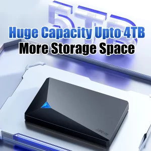 Eaget Portable External Hard Drive 1TB 5TB HDD 2.5 inch 5Gbps External Hard Disk Memory Compatible for PC Mac Desktop MacBook