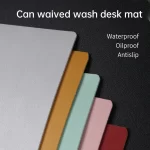 Home Office Large Mouse Pad Gamer Waterproof PU Leather Desk Mat Computer Mousepad Keyboard pad Table Cover gaming mouse pad