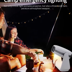 K1/K1B Smart Outdoor Projector 230 ANSI Android 11 Dual Wifi6 BT5.0 4K 1080P 1280*720P HD Home Cinema Outdoor Projector