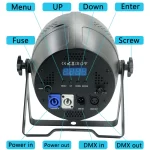 LED Zoom Par Light 250W 4in1 RGBW Stage Strobe With Sound Activated DMX512 Control For DJ Disco Party Wedding Bar Stage Lighting