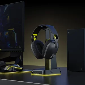 ONIKUMA B2 Headphone 2.4GHz Ultra-Low Latency Gaming Headset for PS5 XBOX PC Mac Noise Cancelling Wireless Headphones With Mic
