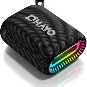Ohayo S5 Wireless Portable Speaker Bluetooth 5.3,10W Loud Deep Bass Sound, IP67 Waterproof Bike Speaker with 12Hrs Playtime Mic