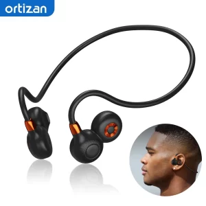 Ortizan i10 Wireless Headphones Open Ear Bluetooth 5.3 Earphones Sport Water Resistant Wireless Earbuds with Mic 10 Hrs Playtime