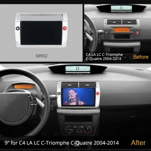 Ownice K6+ 2K For Citroen C4 LA LC C-Triomphe C-Quatre 2004 – 2014 Car Radio Stereo Multimedia GPS Android 12 Infotainment dvd