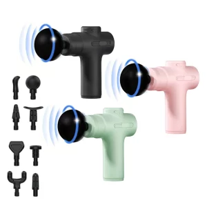 Professional 8 Heads Portable Fascia Massage Gun Machine Muscle Relaxation  Electric Neck Massager Vibrator Masajeador Device