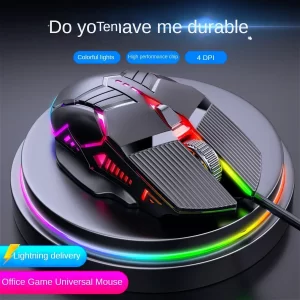 Professional Wired Gaming Mouse 6 Button 3200DPI LED Optical Computer Mouse Game Mice E-Sports Mouse Mause For PC laptop Gamer