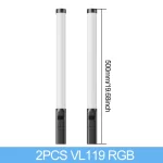 Ulanzi i-Light VL119 RGB Handheld Light Wand LED RGB Stick 2500-9000K Photography Lighting Magnetic Tube Light for Video Vlog