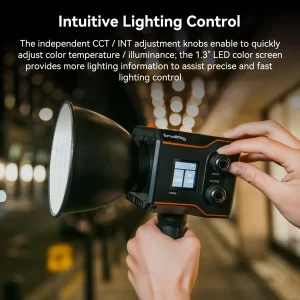 Smallrig RC 60B COB LED Video Light Lightweight Portable Photography COB LED Video Light for Shooting,Video 4376