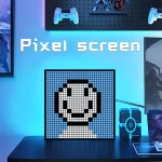 Smart LED Matrix Pixel Display RGB DIY Graffiti Bluetooth App Control Art Display For Gaming Room Decor Cool Animation Frame