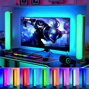 Smart LED Symphony Sound Control Pickup Light RGB Music Rhythm Ambient Lamp With App Control For TV Compute Gaming Desktop Decor