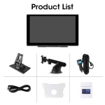 Universal 9 inch Car Radio Wireless CarPlay Android Auto Multimedia Video Player Portable Touch Screen For Kia Toyota Ford VW
