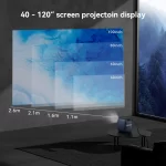 WANBO NEW T2 Max Projector 1080p Full Hd Android 9.0 Mini Wifi Auto Focus 450Ansi Portable Projector HIFI Sound Home Outdoor