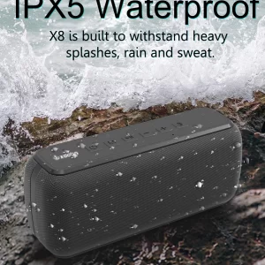 XDOBO X8 60W Portable Speakers Bluetooth-compatiable Bass Subwoofer Wireless Waterproof 6600mAh TWS Function Support TF/AUX