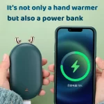 Xiaomi Hand Warmer 2IN1 Pocket Power Banks 10000mAh Battery Temperature Display & Adjustable Portable Hand Warmer Christmas Gift