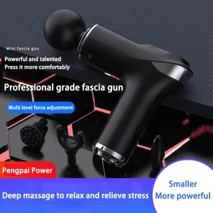 Xiaomi Massage Gun Deep Tissue Strike Muscle Massager Portable Body Electric Fitness Massager for Women Men Four Massage Heads
