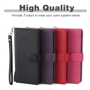 PU Leather Wallet Case For LG G7 G8 G8X V30 V30S V35 V50 V50S Q70 W30 ThinQ Aristo 5 Velvet Plus 4G 5G Flip Cover Protective Bag