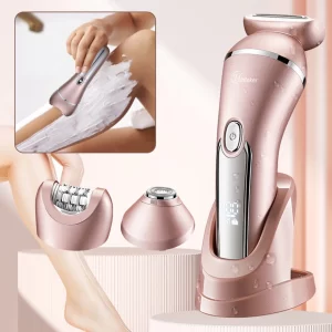3 In 1 Electric Womens Shaver Razor Hair Removal Private Trimmer Female Hair Removal Female Trimmer Chin Lip Hair Removal
