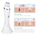 4 In 1 Electric Facial Cleansing Brush Waterproof Facial Massager Face Cleansing Device for Deep Cleaning Removal Blackhead Pore