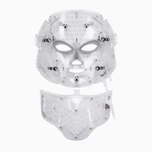 7 Colors LED Facial Mask with Neck LED Light Therapy Mask Skin Rejuvenation Anti Acne Beauty Device Face Lifting Firm Massager