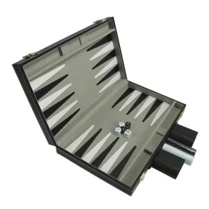 Backgammon Set Classic Backgammon Game Portable Travel Size for Adults and Kids for Children Recreational Beginner Family Toy