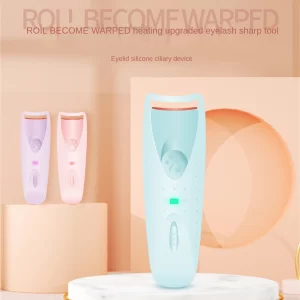 Electric Heated Eyelash Curler Eyelashes Curls Thermal Eyelash Curler USB Rechargeable Long Lasting Makeup Tool Beauty Tool