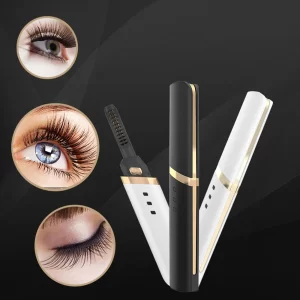 Electric Heated Eyelash Curler Tool Eyelash Curler USB Adjustable Makeup Tool