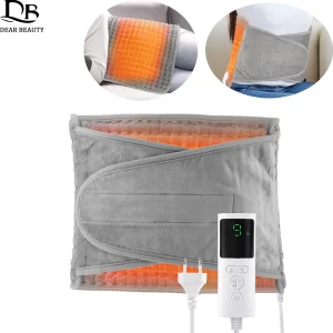 Electric Heating Waist Belt Hot Compress Therapy Thermal Blanket Leg Back Abdomen Uterus Massage Heating Pad Warming Brace