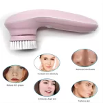 Facial Cleansing Brush Face Scrubber Electric Exfoliating Spin Cleanser Device Waterproof Deep Cleaning Massage Remove Blackhead