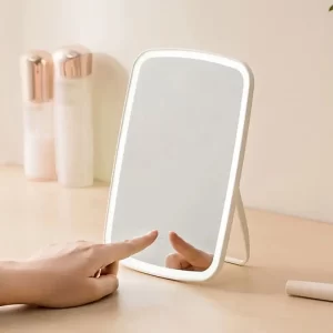 For Xiaomi Jordon Judy LED Makeup Mirror Touch Switch Control Smart Portable Cosmetic Mirror Desktop Dormitory Desktop Mirror