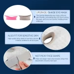 Foreverlily Face Neck Silicone LED Mask 7 Colors Light Photon Red Light Therapy Flexible Facial Beauty Mask Skin Care Anti-Ance