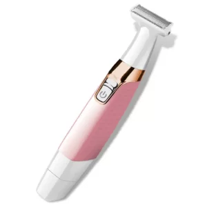 Kemei washable rechargeable electric women shaver trimmer facial hair removal lady leg full body bikini trimmer machine painless