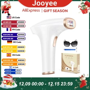 IPL Hair Removal Laser Device 999900 Flashes Auto Manual Dual Mode for Men Women Facial Bikini Hair Laser Home Use