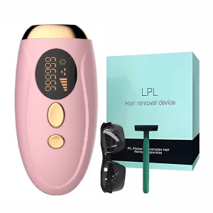 Portable IPL Laser Epilator 999999 Flashes – Painless, Permanent Hair Removal for Women’s Body and Bikini Line