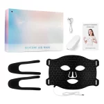 1200mAh Silicone LED Mask 7 Colors Light Therapy Face Mask Skin Rejuvenation Anti-Wrinkle 110 LEDs Phototherapy Beauty Mask