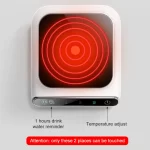 Mini Portable USB Cup Warmer Coffee Mug Heating Coaster 3 Gear 100°C Milk Tea Water Cup Heaters For Home Office Desk Heating Pad