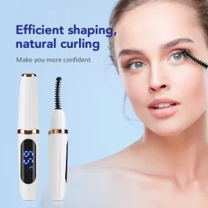 Naturally Curled Electric Eyelash Curler Intelligent Temperature Control Styling Make Up Eyelashes Curl Lasting Lash Curler Tool