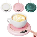 USB Coffee Mug Warmer 3 Temperature Setting Electric Beverage Warmer Coffee Warmer Plate for Hot Coffee Tea and Milk