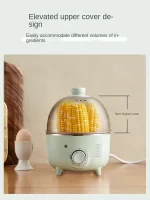 220V 304 Stainless Steel Electric Egg Cooker Breakfast Machine Egg Boiler Home Food Steamer Multi Cooker Egg Steamer
