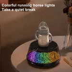 USB Thermostatic Heating Coaster 4 Temperature Settings Home Heating Coaster Electric Beverage Warmer for Home Office Desk