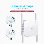 1200Mbps Wifi Amplifier 5G Wireless WiFi Repeater Signal Wifi Extender Network Wi fi Booster 5 Ghz Long Range Wi-fi Repeater