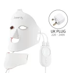 Face Neck Silicone LED Mask LED Light 7 Colors Photon Red Light Therapy Flexible Facial Beauty Mask Skin Care Anti-Ance