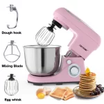 1pc Stand Mixer, 5L Tilt-Head Electric Household – 1300W 6+P electric blender, Food Beater And Butter Beater, EC Plug