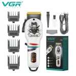VGR Professional Hair Clipper Electric Beard and Hair Trimmer For Men Haircut Set Hair Cutting Machine Rechargeable V-699/V-971