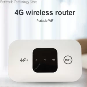 Unlock 4G Lte WiFi Router 150Mbps Portable Wireless MiFi Modem 2800mAh Mobile Broadband with Sim Card Slot Pocket WiFi Hotspot