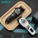 VGR Professional Hair Clipper Electric Beard and Hair Trimmer For Men Haircut Set Hair Cutting Machine Rechargeable V-699/V-971