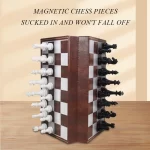 High-Grade Collection Folding Acrylic Material Magnetic Chess Backgammon Two-in-One Chessboard Ornament Gifts